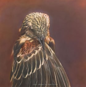 KATE BREAKEY (B.1957) HAND-COLORED GELATIN SILVER PRINT, 32" X 32"