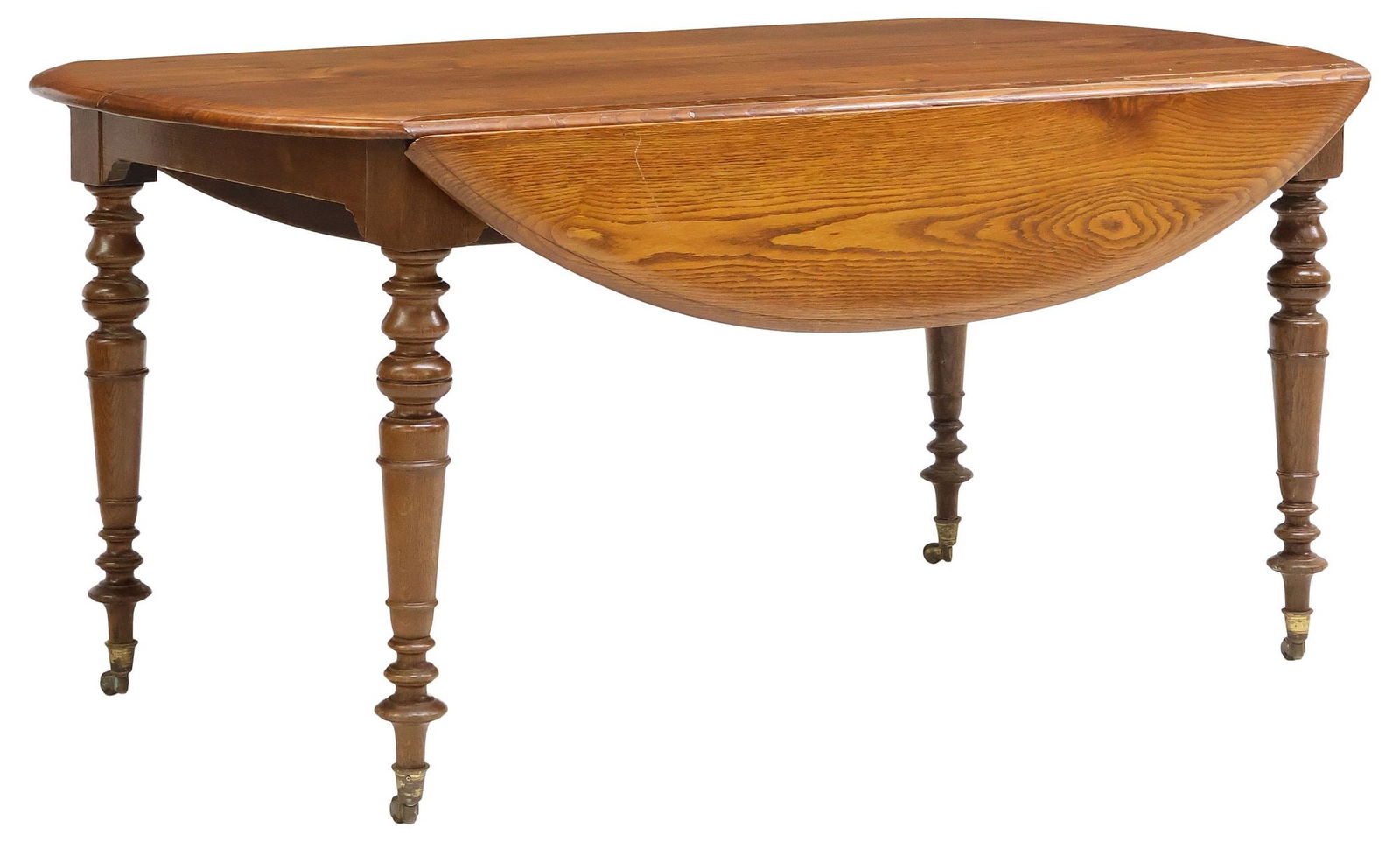 PROVINCIAL DROP-LEAF KITCHEN TABLE (1 of 5)