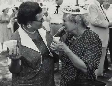 RUSSELL LEE (1903-1986) GELATIN SILVER PRINT 'FOURTH OF JULY, BELTON, TX'