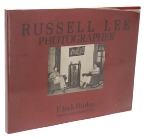 RUSSELL LEE (1903-1986) SIGNED GREAT DEPRESSION PHOTOGRAPHY BOOK