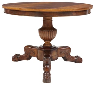 FRENCH LOUIS PHILIPPE MAHOGANY GUERIDON