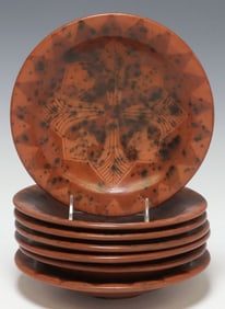 (7) INDONESIAN SASAK EARTHENWARE POTTERY BOWLS