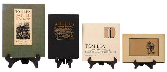 (4) TOM LEA BOOKS & J. FRANK DOBIE 'CORONADO'S CHILDREN' 1ST ED