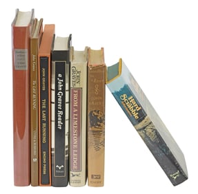 (7) BOOKS, JOHN GRAVES (TEXAS) SOME FIRST EDITIONS & SIGNED