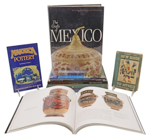 (11) BOOKS & MAGAZINES: MEXICAN FOLK ART & RUSSIAN TRAVEL CATALOGS