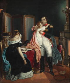 AFTER FRANCOIS GRENIER PAINTING NAPOLEON'S FAREWELL TO HIS SON (1 of 7)