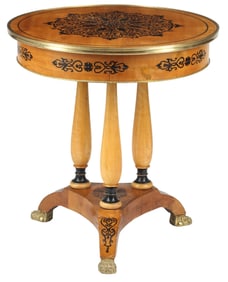 CHARLES X STYLE ORMOLU-MOUNTED GUERIDON