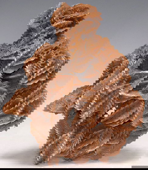 Geological Rust Selenite Cluster Specimen Auction