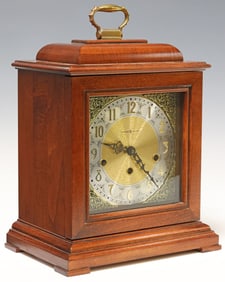HOWARD MILLER 'GRAHAM BRACKET' CHIMING MANTEL CLOCK