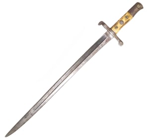 PORTUGUESE MODEL 1885 SWORD BAYONET