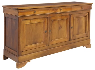 FRENCH LOUIS PHILIPPE PERIOD FRUITWOOD SIDEBOARD