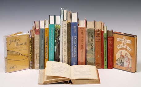 (20) BOOKS: TEXAS, WESTERN, & COLONIAL AMERICAN HISTORY, 2 ALAMO HISTORY