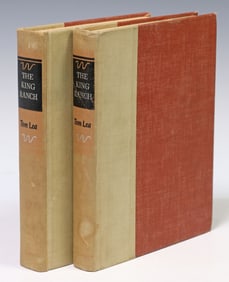 (2) BOOK: THE KING RANCH, TOM LEA, VOLUMES I & II