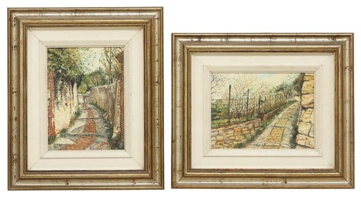 (2) G. TRANQUILLO (20TH C.) LANDSCAPE PAINTINGS