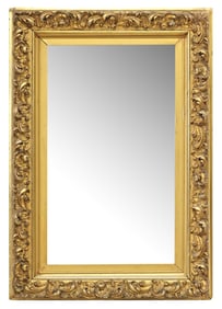 FRENCH GILTWOOD PICTURE FRAME WALL MIRROR