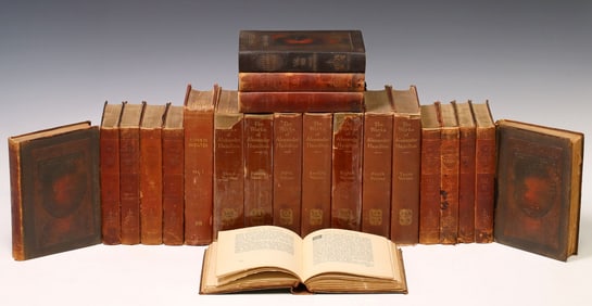 (22) BOOKS: 'THE WORKS OF ALEXANDER HAMILTON' & ELBERT HUBBARD BOOKS