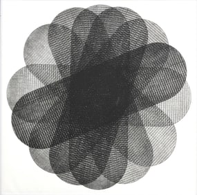 ELVIA PERRIN (20TH C.) MINIMALIST INTAGLIO PRINT 'OCTAVO'