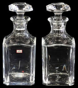 (2) BACCARAT 'PERFECTION' CRYSTAL SPIRIT DECANTERS