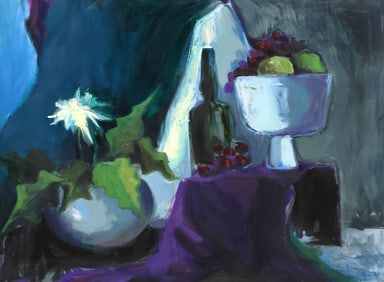 MARILYN EITZEN JONES (1931-2024) MID-CENTURY STILL LIFE PAINTING