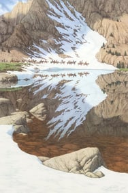 BEV DOOLITTLE (B.1947) SIGNED PRINT 'SEASON OF THE EAGLE'