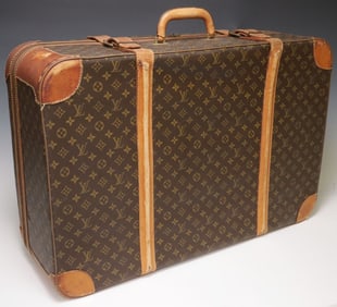 VINTAGE LOUIS VUITTON STRATOS 70 MONOGRAM SUITCASE