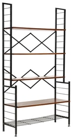 ITALIAN MID-CENTURY MODERN TEAK BOOKSHELF