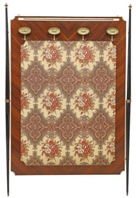 ITALIAN MID-CENTURY MODERN UPHOLSTERED HALL TREE