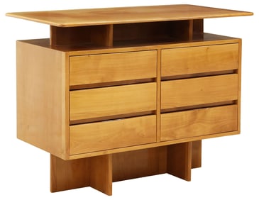 ITALIAN MID-CENTURY MODERN TEAK 6-DRAWER CHEST