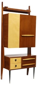 ITALIAN MID-CENTURY MODERN TEAK CABINET