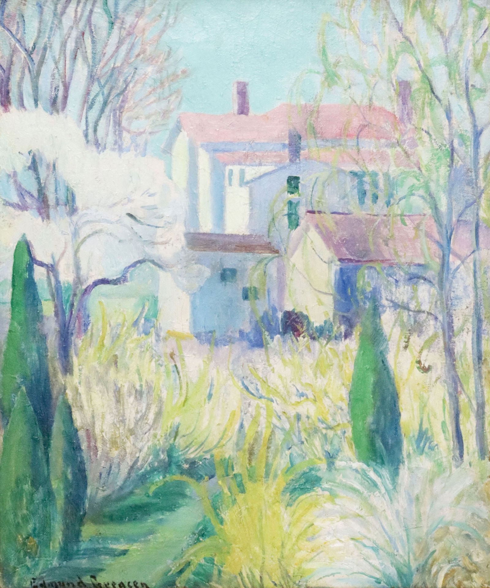 EDMUND WILLIAM GREACEN (1876-1949) LANDSCAPE PAINTING (1 of 4)