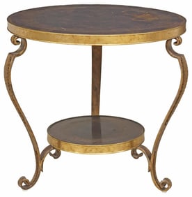 CENTURY FURNITURE CIRCULAR LAMP / OCCASSIONAL TABLE