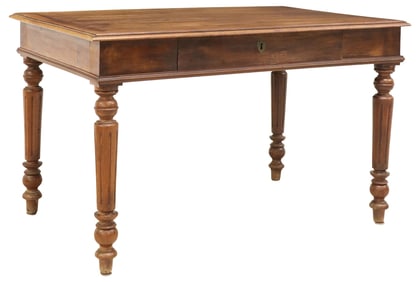 FRENCH LOUIS PHILIPPE WALNUT WRITING DESK