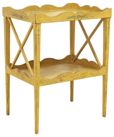 PAINT DECORATED TWO-TIER SERVER