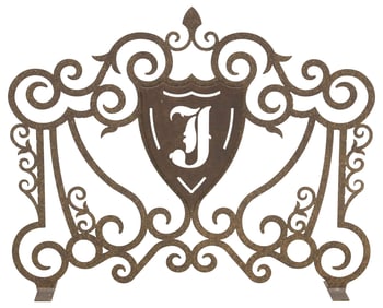 BESPOKE CAST IRON FIRESCREEN