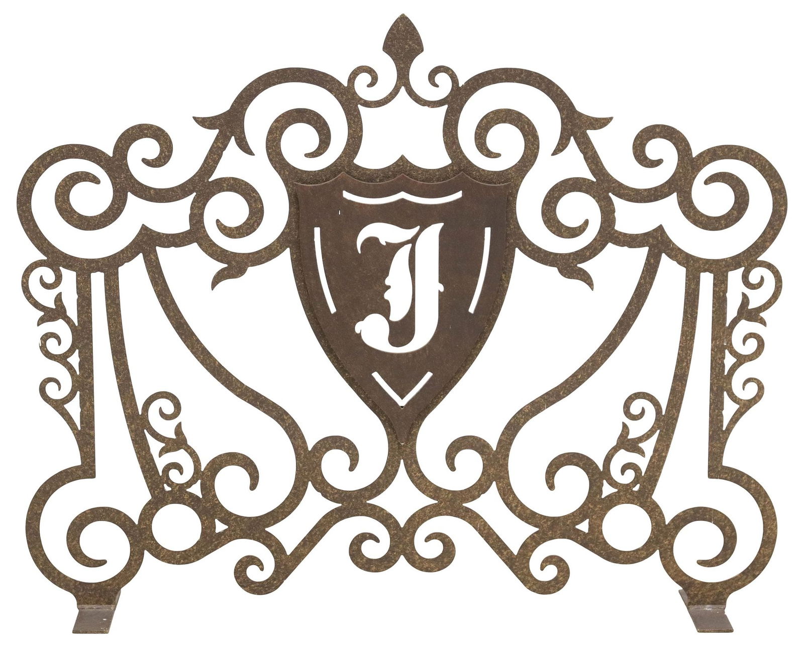 BESPOKE CAST IRON FIRESCREEN (1 of 4)