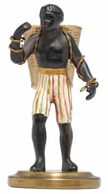 PETITE CHOSES (ATTRIB) COLD PAINTED METAL FIGURAL SCULPTURE