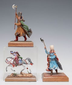 (3) SINEUS STUDIO (ATTRIB) RUSSIAN MINIATURE RESIN SOLDIERS