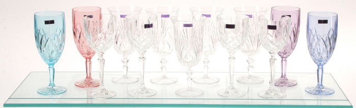 (13) MARQUISE BY WATERFORD CRYSTAL STEMWARE