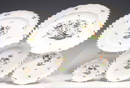 (5) HEREND 'ROTHSCHILD BIRD' PORCELAIN SERVICE WARE