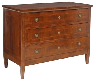 ITALIAN NEOCLASSICAL INLAID COMMODE