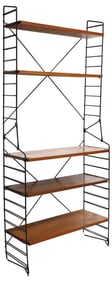 ITALIAN MID-CENTURY MODERN TEAK BOOKSHELF