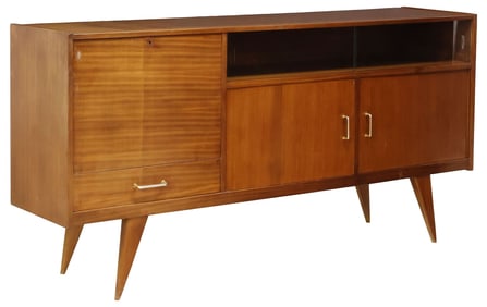 MID-CENTURY MODERN MAHOGANY SIDEBOARD