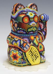 CHROMA AKA RICK WOLFRYD (B.1953), 'MONEY CAT SAT PHAT'