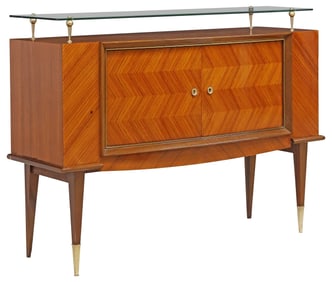 FRENCH MID-CENTURY MODERN ROSEWOOD SIDEBOARD