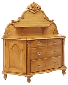 ENGLISH VICTORIAN PINE SIDEBOARD