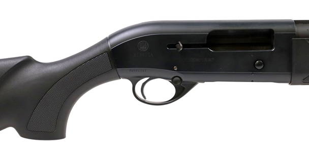 BERETTA OUTLANDER MODEL A300 12 GAUGE SHOTGUN: Beretta A300 Outlander Shotgun, auto load, 12 gauge, 2.75: & 3: shells, 28" vent rib barrel with bead front sight, silver tone trigger, button safety at trigger guard, two sling posts, checke