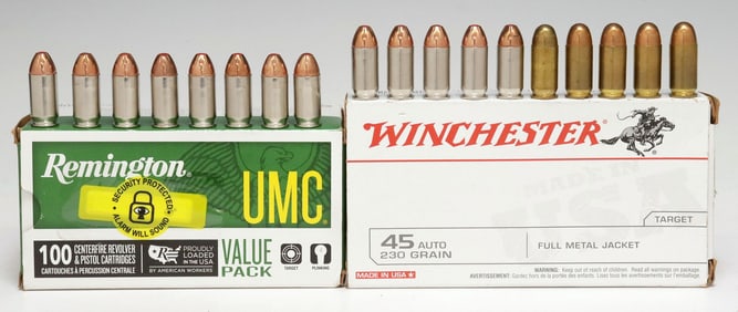 (131) AMMO, .45 AUTO CALIBER CARTRIDGES