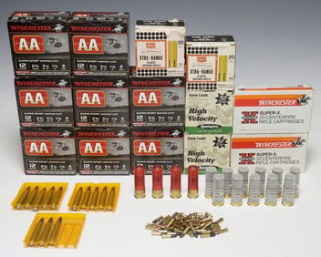 AMMO, WINCHESTER 30-06, SHOTGUN 12 & 20 GAUGE
