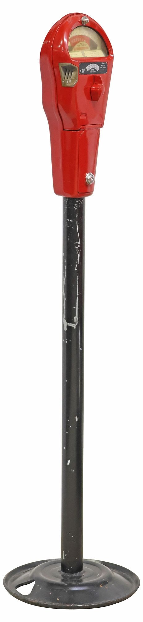 VINTAGE COIN-OPERATED PARK-O-METER MODEL S (1 of 6)