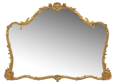 FRIEDMAN BROTHERS DECORATIVE ARTS CO. LOUIS XV STYLE MIRROR, 36.5" X 50"